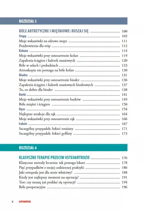 Osteoartroza. Usuń ból stawów dzięki delikatnym ćwiczeniom, diecie oraz medycynie naturalnej