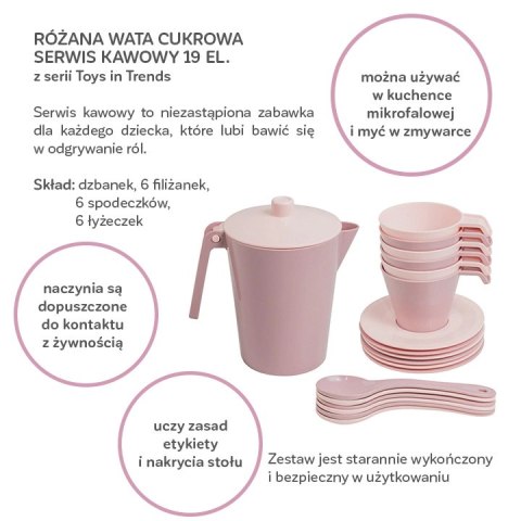 Pakiet Comfort Room. Różana wata cukrowa
