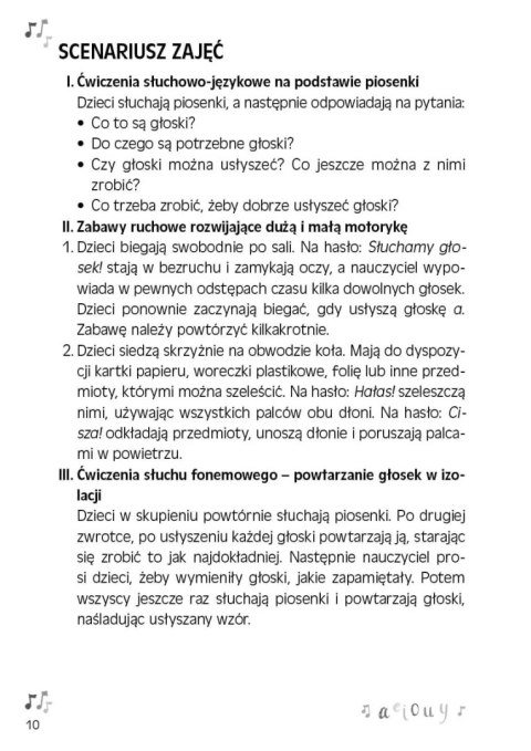 Pakiet. Dźwięki mowy, rytm i ruch + CD