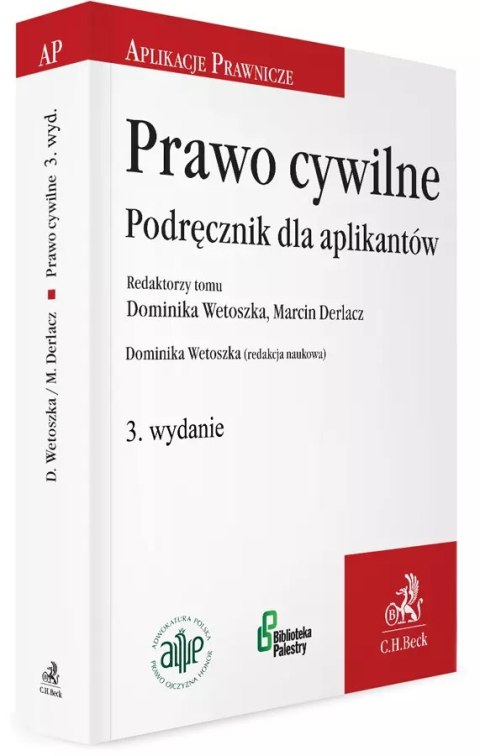 Prawo cywilne. Podręcznik dla aplikantów Prawo cywilne. Podręcznik dla aplikantów