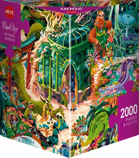 Puzzle 2000 elementów. W ogrodzie botanicznym Puzzle 2000 elementów. W ogrodzie botanicznym