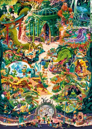 Puzzle 2000 elementów. W ogrodzie botanicznym