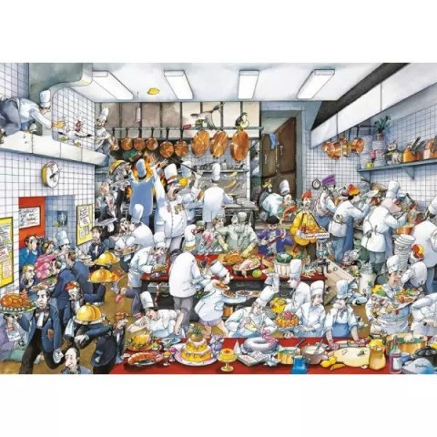 Puzzle Heye. 1000 elementów. Kreatywne gotowanie, Blachon Puzzle Heye. 1000 elementów. Kreatywne gotowanie, Blachon