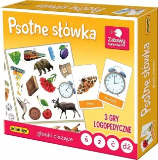Gra Psotne słówka. Głoski ciszące