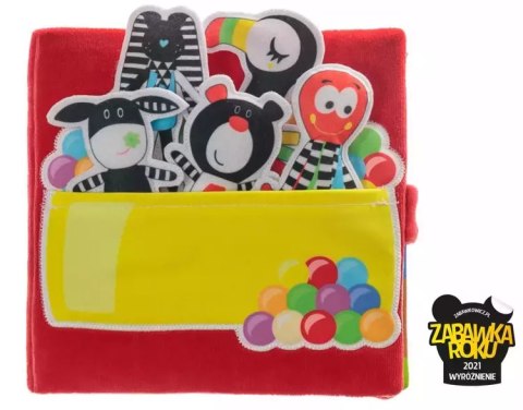 Hencz Toys, książeczka sensoryczna Lot Balonem Hencz Toys, książeczka sensoryczna Lot Balonem