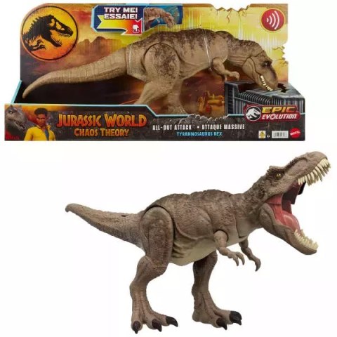 Jurassic Totalny Atak T-rex Hxf53 Wb2 Jurassic Totalny Atak T-rex Hxf53 Wb2