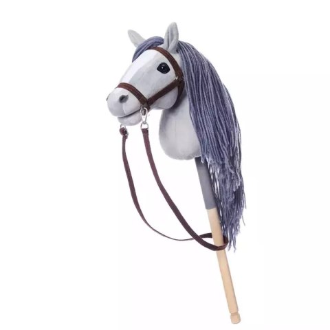 Koń na kiju HOPPIHORSE Hobby Horse A4 szary Koń na kiju HOPPIHORSE Hobby Horse A4 szary