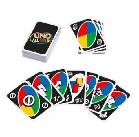 Mattel. HHL33 UNO All - Wild Dzikie karty Mattel. HHL33 UNO All - Wild Dzikie karty