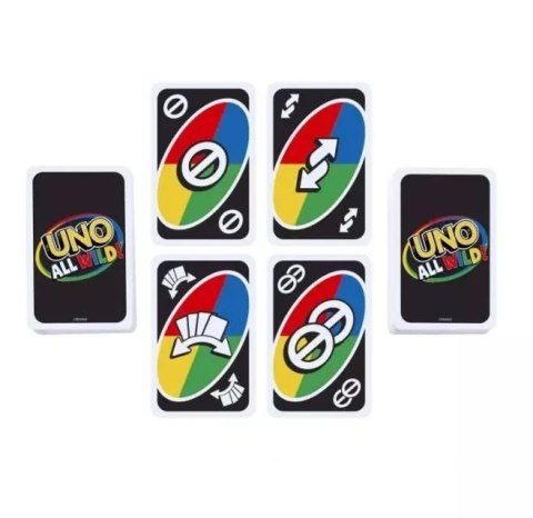 Mattel. HHL33 UNO All - Wild Dzikie karty Mattel. HHL33 UNO All - Wild Dzikie karty