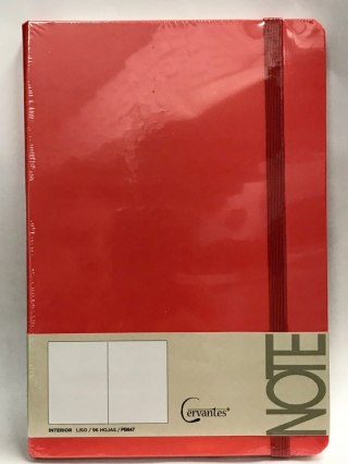 Notes A5 Cervantes Odcienie czerwieni