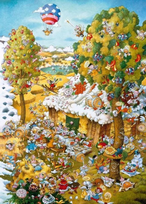 Puzzle 1000 elementów. Raj w lecie Puzzle 1000 elementów. Raj w lecie
