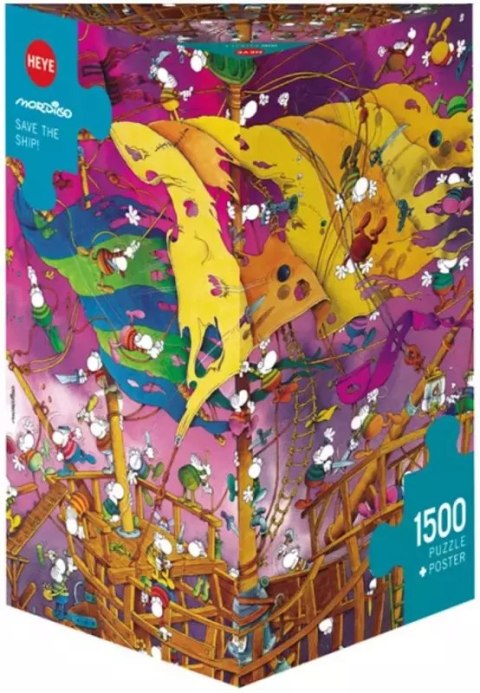 Puzzle 1000 elementów. Uratujmy statek Puzzle 1000 elementów. Uratujmy statek