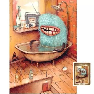 Puzzle 1000 elementów. Zozowille Bathtub