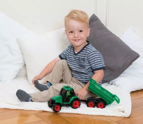 Traktor z przyczepą, 38 cm Traktor z przyczepą, 38 cm
