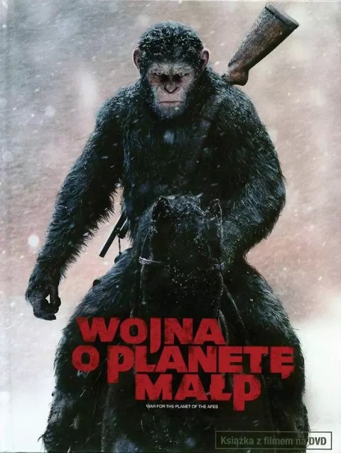 Wojna o planetę Małp (wydanie książkowe), DVD Wojna o planetę Małp (wydanie książkowe), DVD