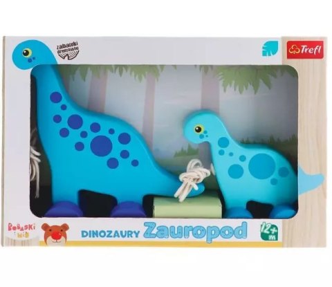 Zabawka drewniana Dinozaur Zauropod Zabawka drewniana Dinozaur Zauropod