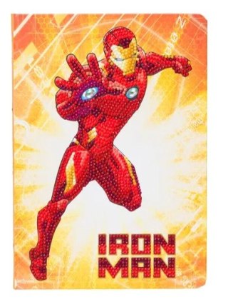 Crystal Art. Avengers Ironman notes, zestaw kreatywny
