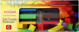 Pastele Suche 6 kolorów Soft Pastels 208690 Wb