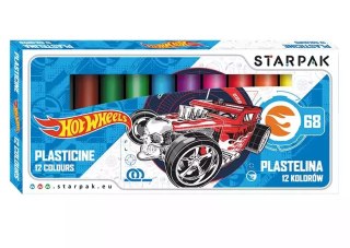 Plastelina 12 kolorów. Hot Wheels