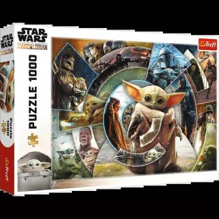 Puzzle 1000 elementów. Podróż Grogu