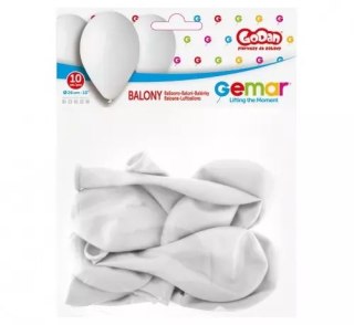 Balon Premium 10 biały Mix Go 10szt