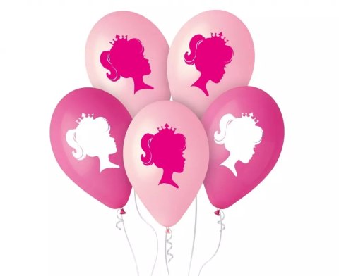 Balon Premium 12 My Pink W Koronie Go opakowanie 5 sztuk Pb Balon Premium 12 My Pink W Koronie Go opakowanie 5 sztuk Pb
