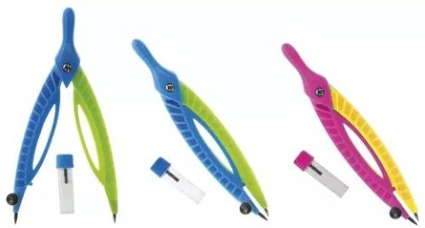 Cyrkiel Plast Grafit Etui Cyrkiel Plast Grafit Etui