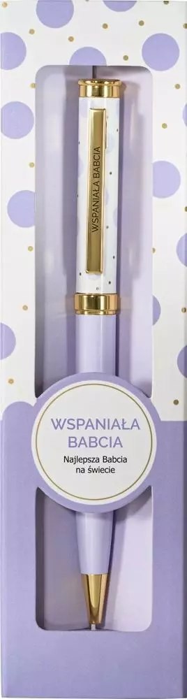 Długopis prezentowy z napisem Wspaniała Babcia Długopis prezentowy z napisem Wspaniała Babcia