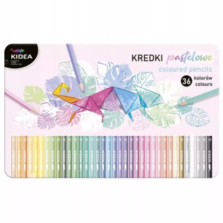 Kredki ołówkowe 36kol/180 Past Troj Derform Kide pudełko Met