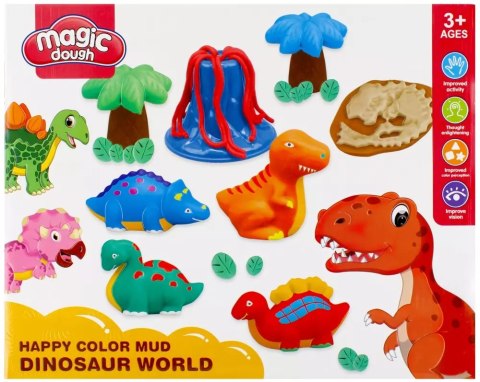Masa Plastyczna z Akcesoriami Dino Mega Creative 502469 Masa Plastyczna z Akcesoriami Dino Mega Creative 502469