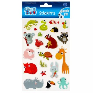 Naklejki 14x21 cm Goodly Eye ZwierzĄtka Sticker Boo 493718