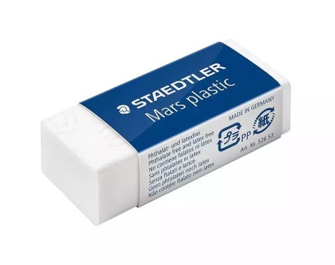 Gumka techniczna Mars Plastic Staedtler 1 szt. Gumka techniczna Mars Plastic Staedtler 1 szt.