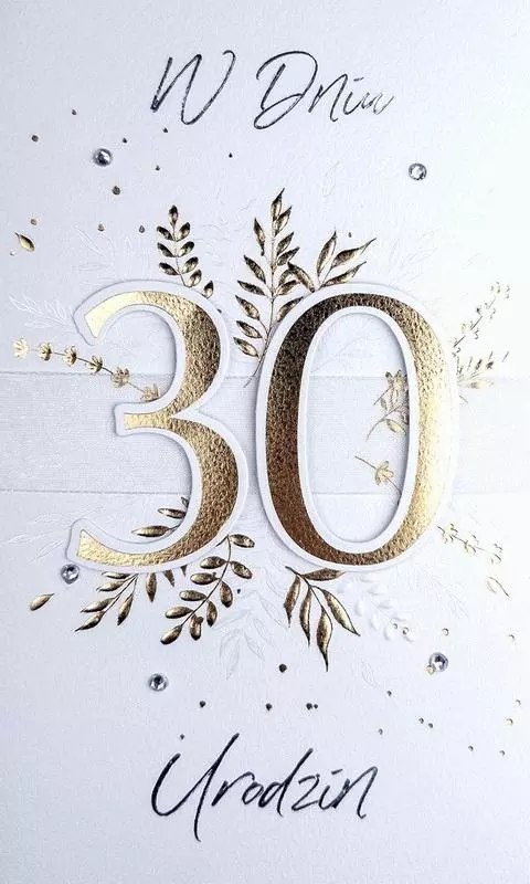 Karnet Urodziny 30 Karnet Urodziny 30