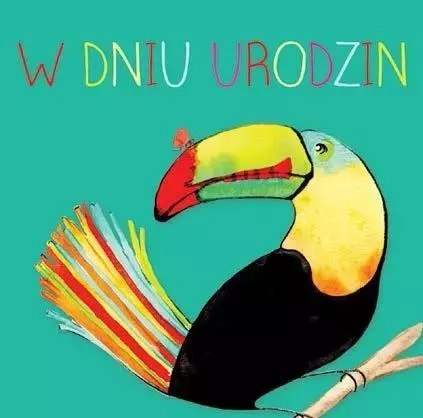 Karnet kwadrat CL4209_PO Urodziny Tukan Karnet kwadrat CL4209_PO Urodziny Tukan