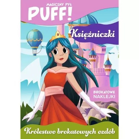 PUFF! Magiczny pył. Królestwo brokatowych ozdób. Księżniczki KS68144 Trefl PUFF! Magiczny pył. Królestwo brokatowych ozdób. Księżniczki KS68144 Trefl