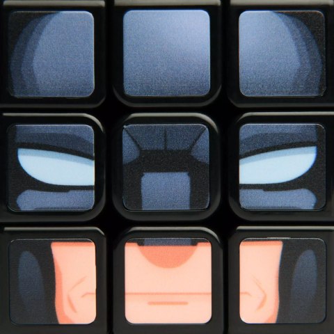 RUBIK'S CUBE KOSTKA RUBIKA 3X3 CUBERS BATMAN