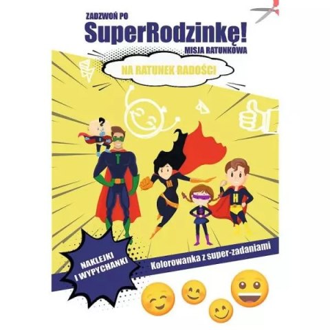 Zadzwoń po superrodzinkę! Misja ratunkowa. Na ratunek radości KS68359 Trefl Zadzwoń po superrodzinkę! Misja ratunkowa. Na ratunek radości KS68359 Trefl