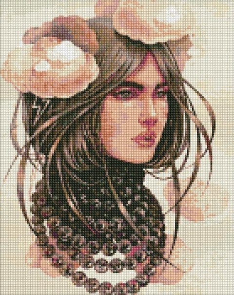 Diamentowa mozaika - Pochmurne myśli 40x50cm Diamentowa mozaika - Pochmurne myśli 40x50cm