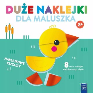 Duże naklejki dla maluszka. Kaczuszka 3+