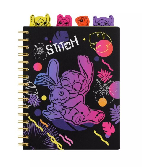 Kołobrulion A5 Disney Black Stitch 100 kartek wzór 2 Kołobrulion A5 Disney Black Stitch 100 kartek wzór 2