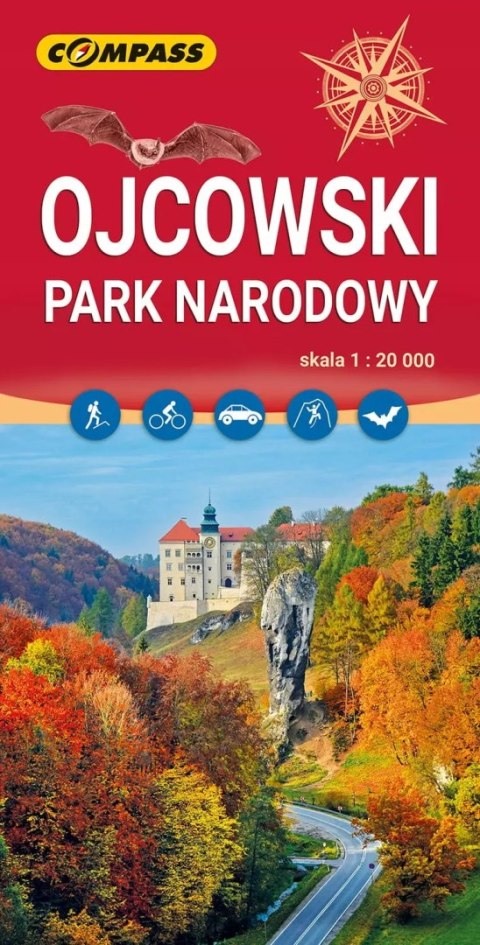 Mapa - Ojcowski Park Narodowy 1:20 000 Mapa - Ojcowski Park Narodowy 1:20 000
