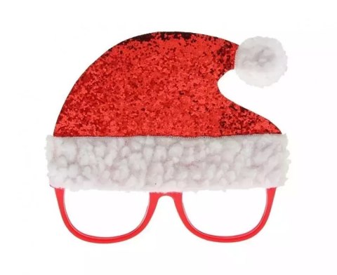 Okulary Czapka Mikołaja Okulary Czapka Mikołaja