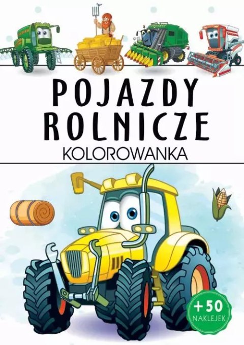 Pojazdy rolnicze. Kolorowanka Pojazdy rolnicze. Kolorowanka
