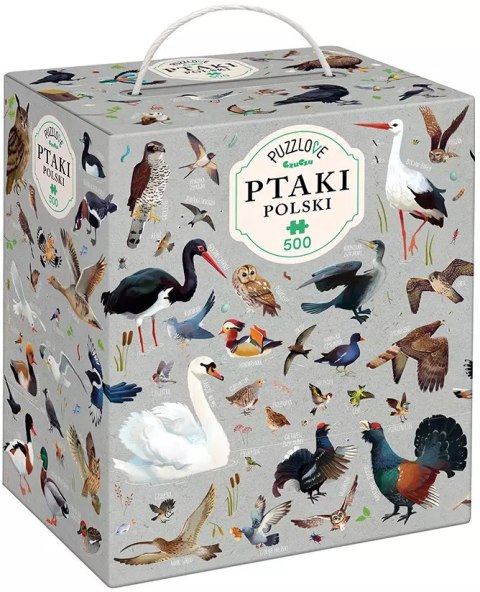 Puzzle 500 elementów. Puzzlove CzuCzu. Ptaki