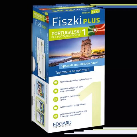 Fiszki PLUS. Portugalski dla początkujących Fiszki PLUS. Portugalski dla początkujących