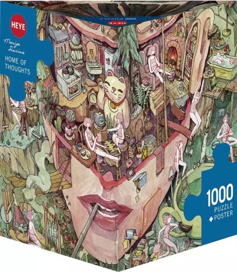 Puzzle 1000 Myśli w głowie, Tiurina Puzzle 1000 Myśli w głowie, Tiurina