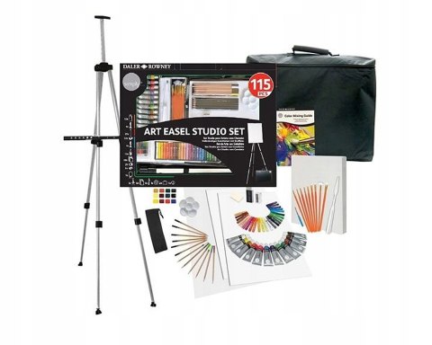 Zestaw plastyczny Daler-Rowney 115 szt. Zestaw plastyczny Daler-Rowney 115 szt.