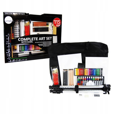 Zestaw plastyczny Daler-Rowney 115 szt. Zestaw plastyczny Daler-Rowney 115 szt.
