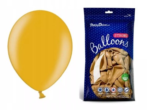 Balon złoty klasyczny 10 szt.