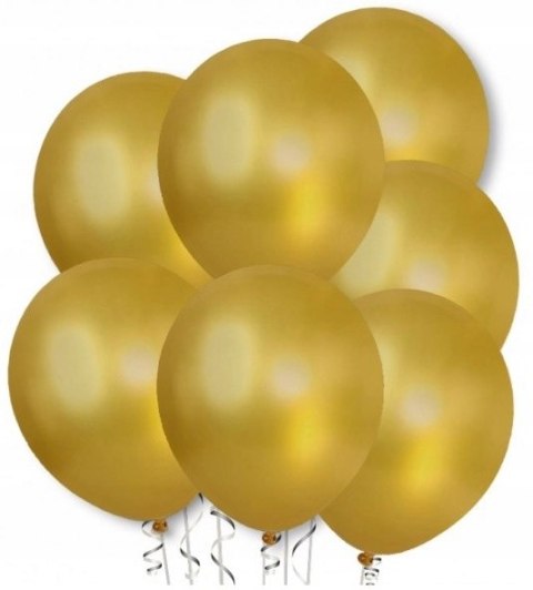 Balon złoty klasyczny 10 szt.